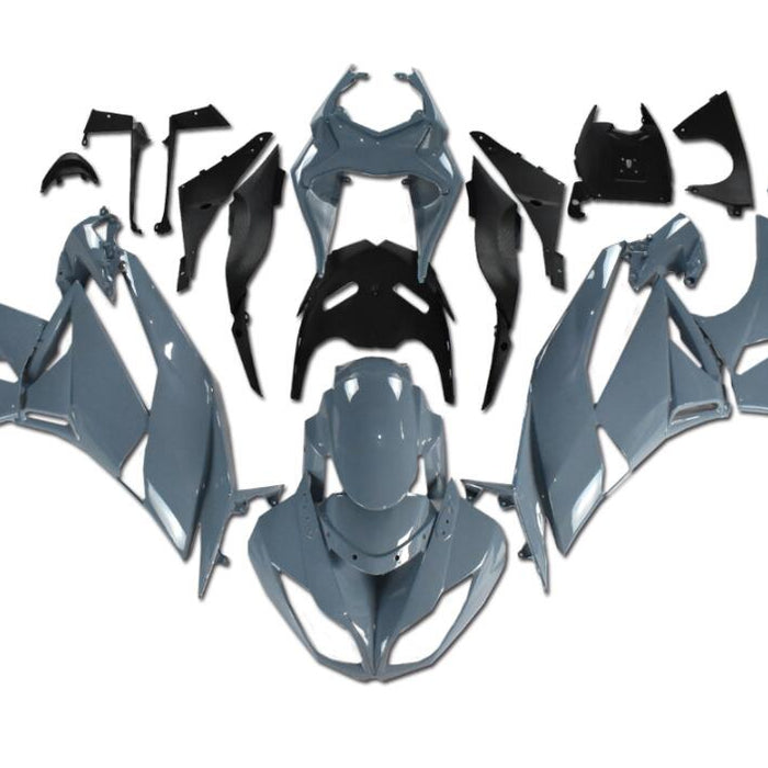 NT Aftermarket Injection ABS Plastic Fairing Fit for ZX6R 636 2009-2012 Nardo Gray