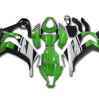 NT Aftermarket Injection ABS Plastic Fairing Fit for ZX10R 2011-2015 Green White Black N007