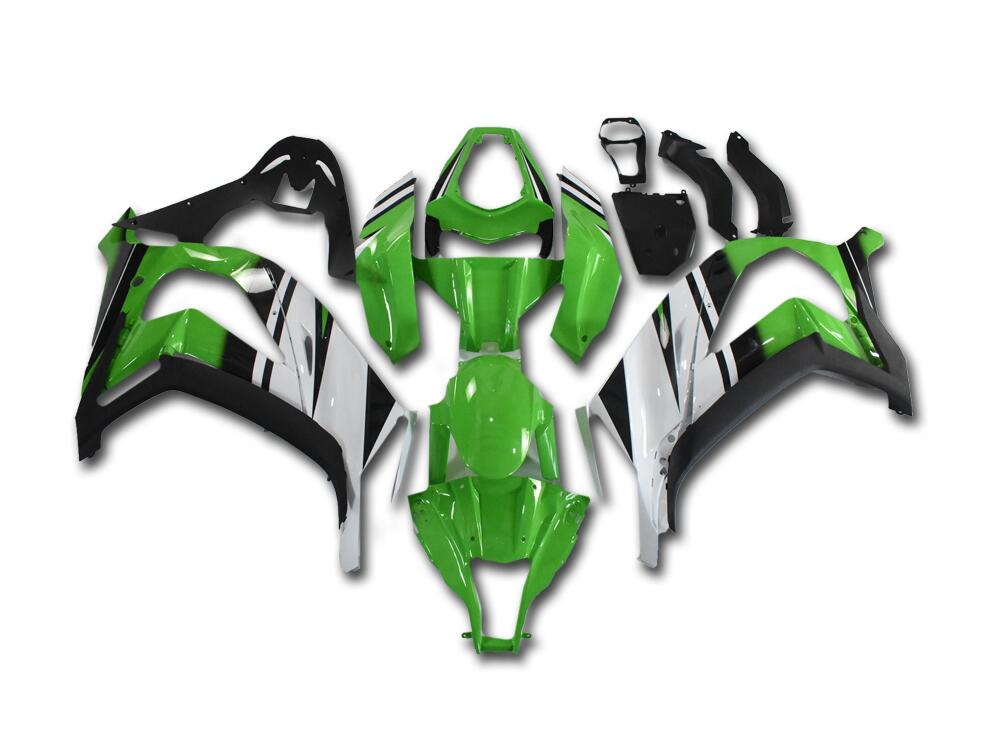 NT Fairing Fit for Kawasaki 2011-2015 ZX-10R N007- Green White Black | ABS Injection