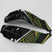 US STOCK NT Aftermarket Injection ABS Plastic Fairing Fit for ZX10R 2011-2015 Green Black N037 Available in CA