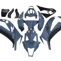 US STOCK NT Aftermarket Injection ABS Plastic Fairing Fit for ZX10R 2011-2015 Gray Black N042 Available in CA