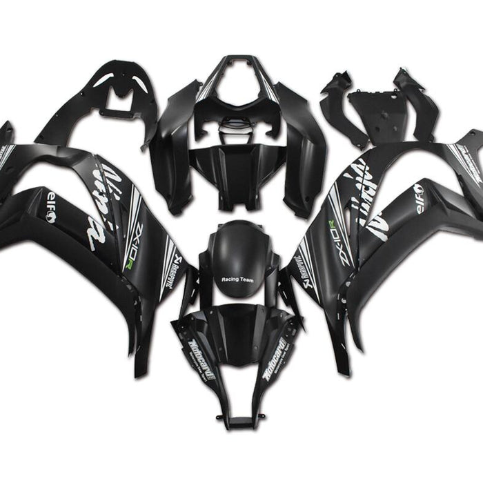 NT Aftermarket Injection ABS Plastic Fairing Fit for ZX10R 2011-2015 Matte Black N045