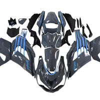 NT Aftermarket Injection ABS Plastic Fairing Fit for ZX14R 2012-2024 Gray Blue N023