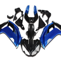 NT Injection ABS Fairing Fit for  Ninja 2012-2016 650R ER6F Blue Black N013