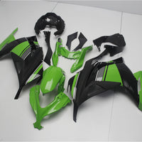 NT Aftermarket Injection ABS Plastic Fairing Fit for EX300 2013-2017 Green Black N001