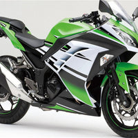 NT Aftermarket Injection ABS Plastic Fairing Fit for EX300 2013-2017 Green White Black N006