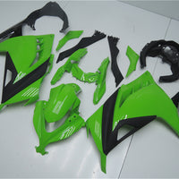 NT Aftermarket Injection ABS Plastic Fairing Fit for EX300 2013-2017 Green Black N010