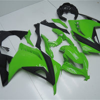 NT Aftermarket Injection ABS Plastic Fairing Fit for EX300 2013-2017 Green Black N010