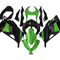 NT Aftermarket Injection ABS Plastic Fairing Fit for EX300 2013-2017 Green Black N027