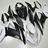 NT Aftermarket Injection ABS Plastic Fairing Fit for ZX6R 636 2013-2018 White Black N002