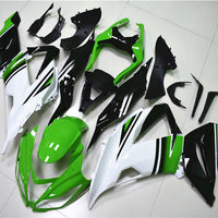 NT Aftermarket Injection ABS Plastic Fairing Fit for ZX6R 636 2013-2018 Green White Black N005