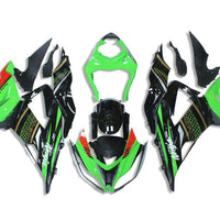 NT Aftermarket Injection ABS Plastic Fairing Fit for ZX6R 636 2013-2018 Green Black N022