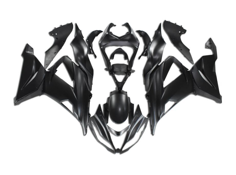 NT Fairing Fit for Kawasaki 2013-2018 ZX-6R N024- Matte Black | ABS Injection