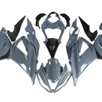 NT Aftermarket Injection ABS Plastic Fairing Fit for ZX6R 636 2013-2018 Nardo Gray