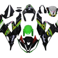 NT Aftermarket Injection ABS Plastic Fairing Fit for ZX6R 636 2013-2018 Green Black White N032