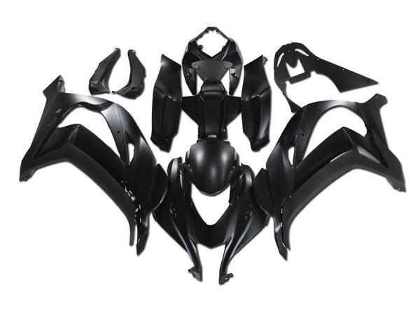 US STOCK NT Aftermarket ABS Plastic Injection Fairing Kit Fit for ZX10R 2016-2020 Matte Black N001 Available in CA