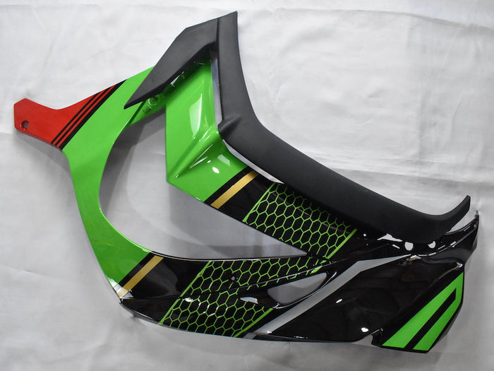 Left side replacement Injection Fairing Kit Fit for ZX10R 2016-2019 Green Black N007