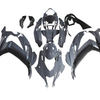 US STOCK NT Aftermarket ABS Plastic Injection Fairing Kit Fit for ZX10R 2016-2020 Gray Black N009 Available in CA
