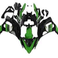 NT Aftermarket ABS Plastic Fairing Fit for EX650R 2017-2019 Green Black N001