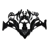 NT Aftermarket ABS Plastic Fairing Fit for EX650R 2017-2019 Glossy Black N003