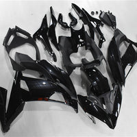 NT Aftermarket ABS Plastic Fairing Fit for EX650R 2017-2019 Glossy Black N003