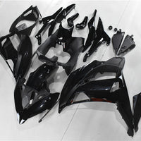 NT Aftermarket ABS Plastic Fairing Fit for EX650R 2017-2019 Glossy Black N003