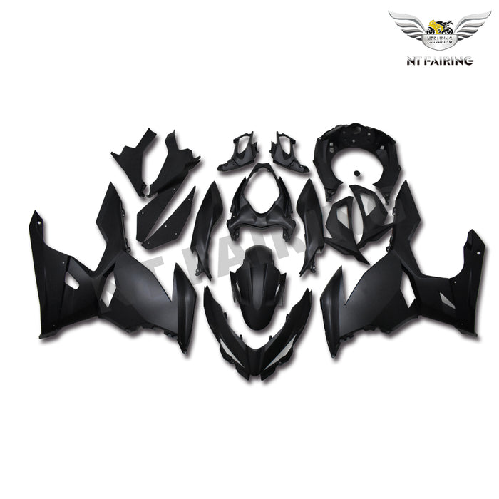 US STOCK NT Aftermarket Injection ABS Plastic Fairing Fit for EX400 2018-2023 Matte Black N004 Available in CA
