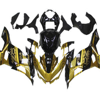 US STOCK NT Aftermarket Injection ABS Plastic Fairing Fit for EX400 2018-2023 Gold Black with Tank Cover N032 Available in TX