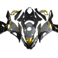 US STOCK NT Aftermarket Injection ABS Plastic Fairing Fit for EX400 2018-2023 Gray Gold Black T044 Available in CA
