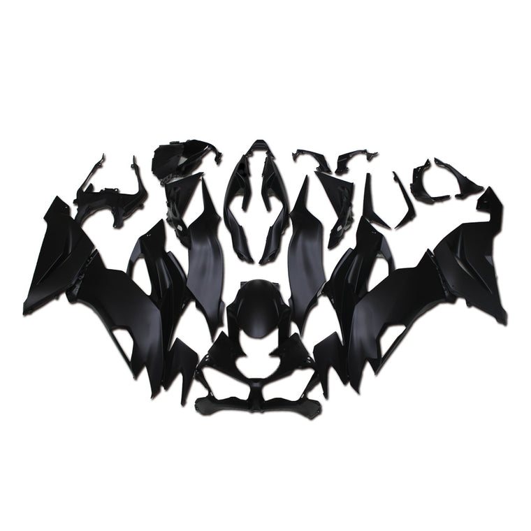 NT Fairing Fit for Kawasaki 2019-2023 ZX-6R N001- Matte Black | ABS Injection