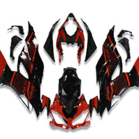 US STOCK NT Aftermarket Injection ABS Plastic Fairing Fit for ZX6R 636 2019-2023 Red Black N002 Available in CA