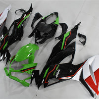 NT Aftermarket Injection ABS Plastic Fairing Fit for ZX6R 636 2019-2023 Green Black Red N007