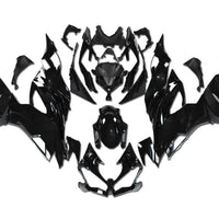 US STOCK NT Aftermarket Injection ABS Plastic Fairing Fit for ZX6R 636 2019-2023 Black N010 Available in CA