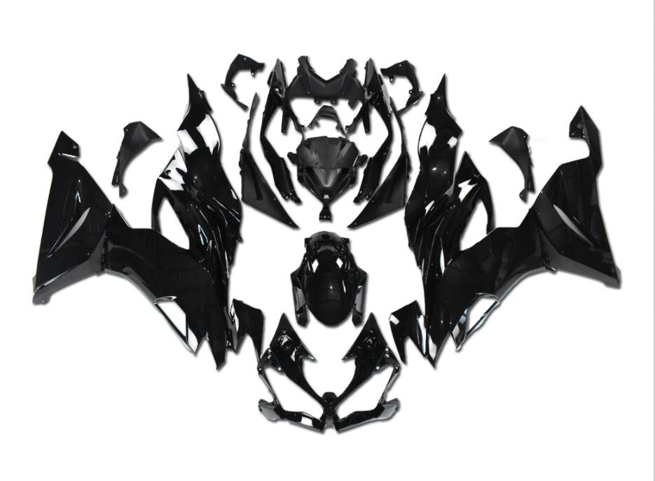NT Fairing Fit for Kawasaki 2019-2023 ZX-6R N010- Black | ABS Injection