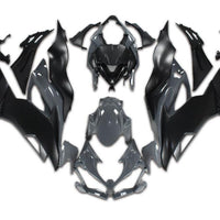 NT Aftermarket Injection ABS Plastic Fairing Fit for ZX6R 636 2019-2023 Gray Black N011