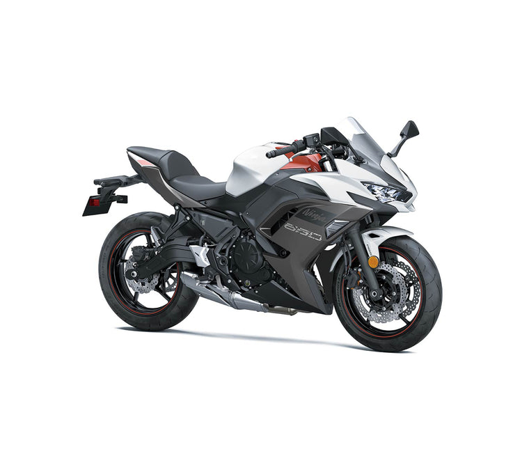 NT Fairing Fit for Kawasaki 2020-2025 EX650R N009- White Black | ABS Injection