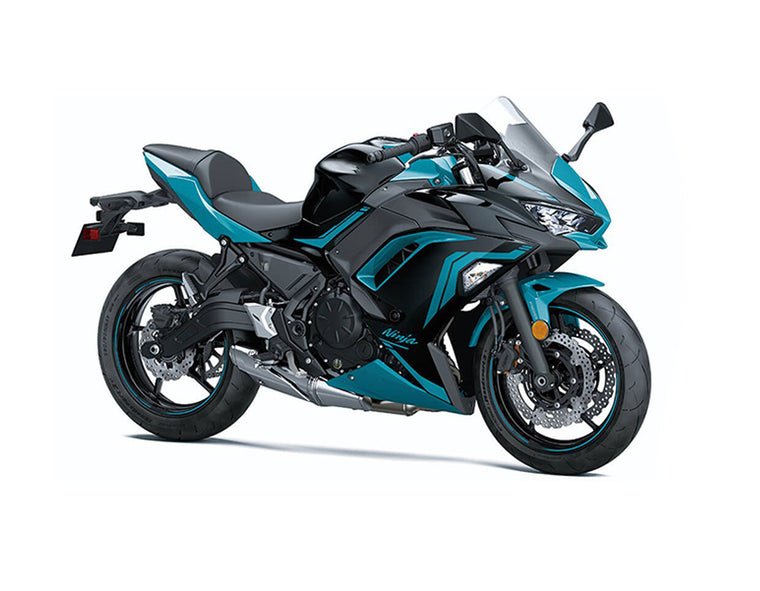 NT Fairing Fit for Kawasaki 2020-2025 EX650R N011- Blue Black | ABS Injection