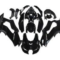 US STOCK NT Aftermarket ABS Plastic Injection Fairing Kit Fit for ZX10R 2021-2025 Black N001 Available in CA