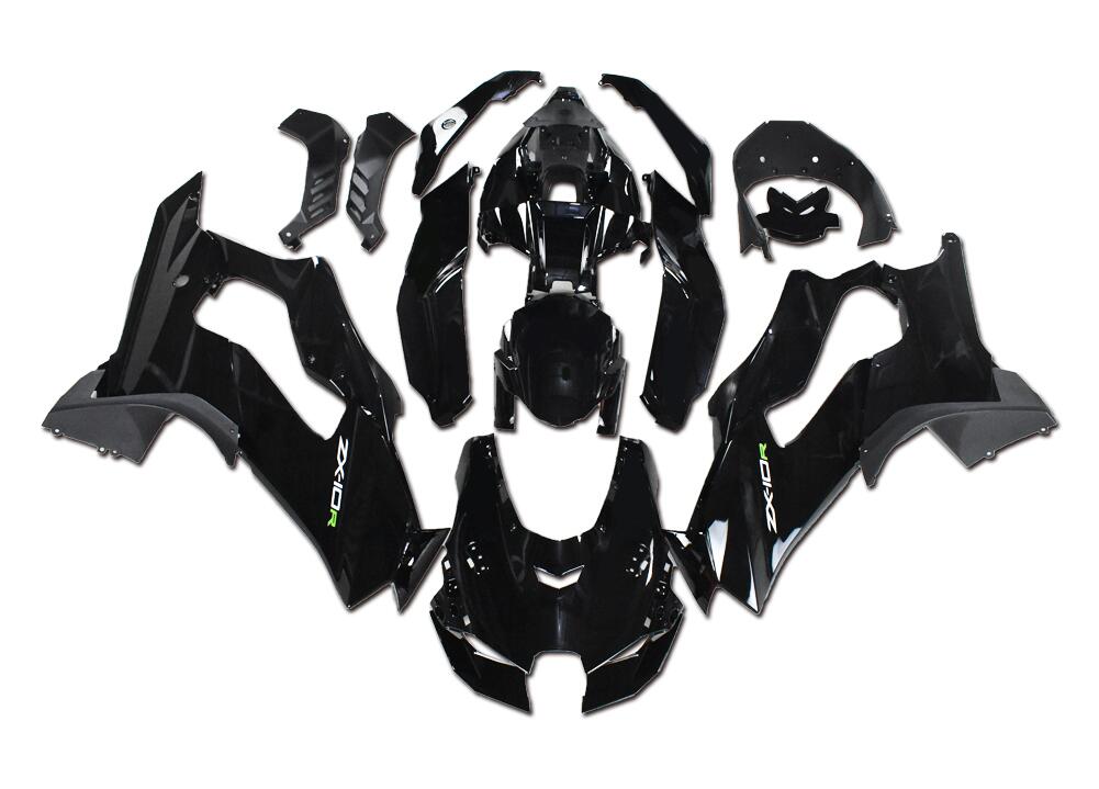 NT Fairing Fit for Kawasaki 2021-2025 ZX-10R N001- Black | ABS Injection