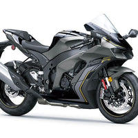 NT Aftermarket ABS Plastic Injection Fairing Kit Fit for ZX10R 2021-2025 Matte Gray N004