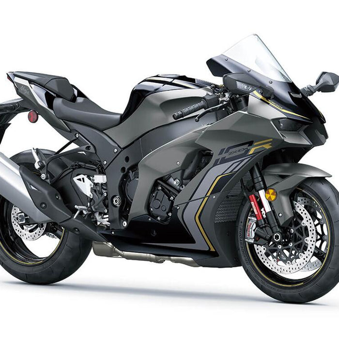 NT Aftermarket ABS Plastic Injection Fairing Kit Fit for ZX10R 2021-2025 Matte Gray N004