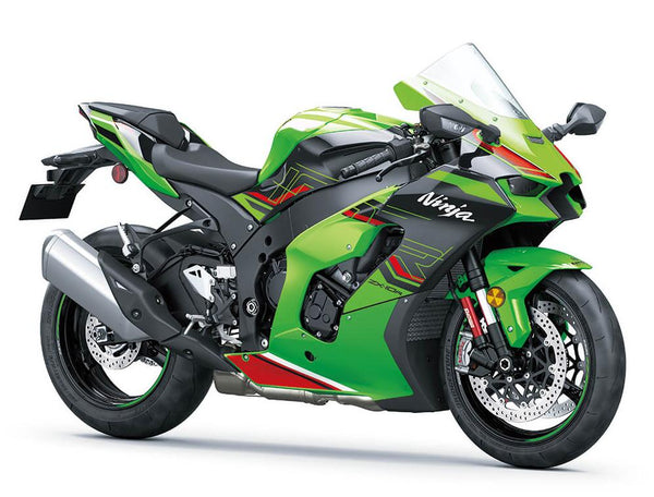 US STOCK NT Aftermarket ABS Plastic Injection Fairing Kit Fit for ZX10R 2021-2025 Green Black Red N005 Available in CA