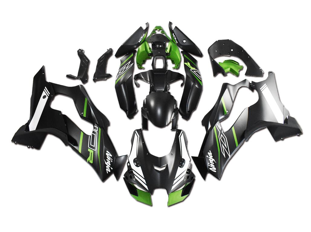 NT Fairing Fit for Kawasaki 2021-2025 ZX-10R N007- Green Black White | ABS Injection