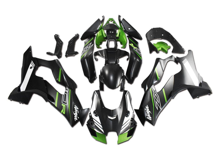 NT Fairing Fit for Kawasaki 2021-2025 ZX-10R N007- Green Black White | ABS Injection