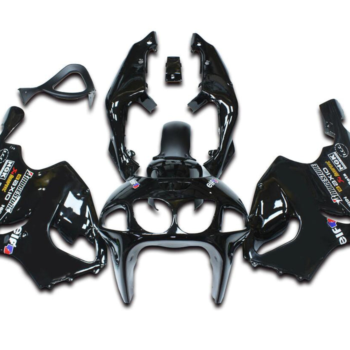 US STOCK NT Fairing Plastic Bodywork Fit for  Ninja 1996-2003 ZX7R Glossy Black N001 Available in CA