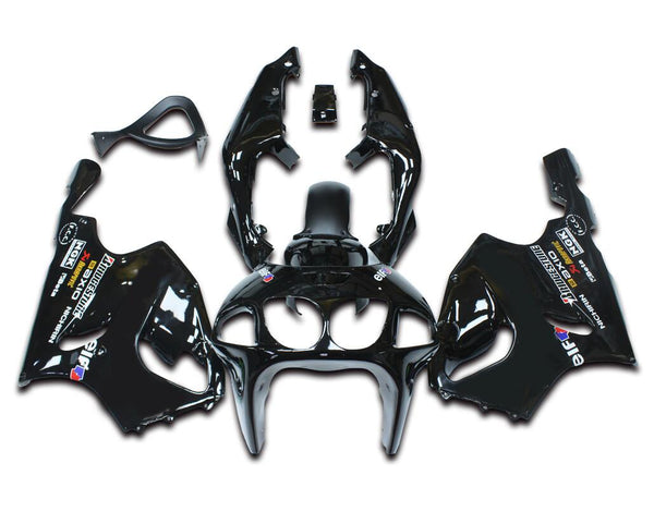 US STOCK NT Fairing Plastic Bodywork Fit for  Ninja 1996-2003 ZX7R Glossy Black N001 Available in CA