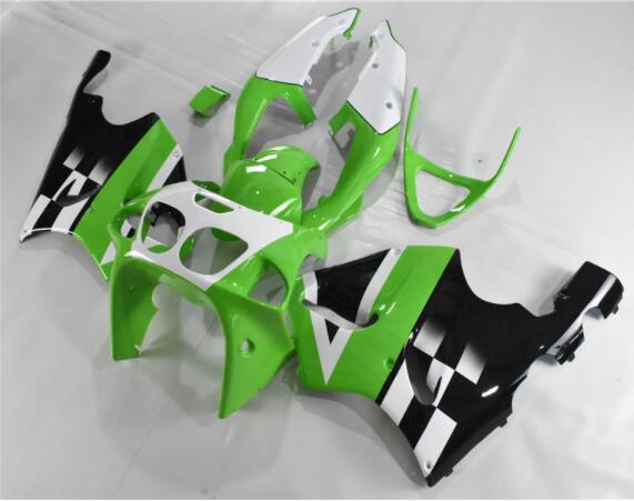 NT Fairing Fit for Kawasaki 1996-2003 ZX-7R N004- Black White Green | ABS