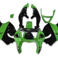 NT Fairing Plastic Bodywork Fit for  Ninja 1996-2003 ZX7R Black Green N023