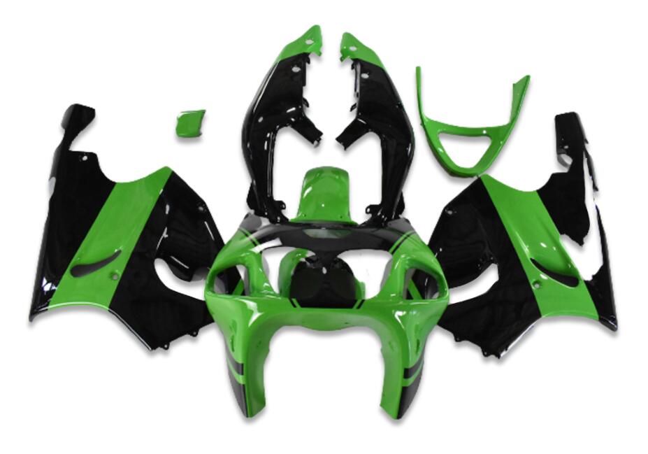 NT Fairing Fit for Kawasaki 1996-2003 ZX-7R N023- Black Green | ABS