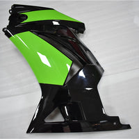 NT Aftermarket Injection ABS Plastic Fairing Fit for EX250 2008-2012 Black Green N006